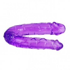 Двухголовый фаллоимитатор Lucky Lady Dual Stimulator фиолетовый