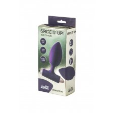 Анальная пробка с вибрацией Spice it up New Edition Perfection Ultraviolet