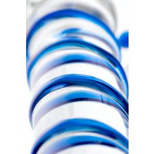 Двусторонний фаллоимитатор Sexus Glass, стекло
