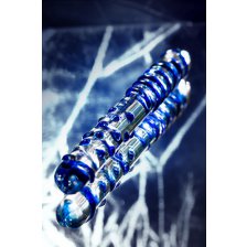 Двусторонний фаллоимитатор Sexus Glass, стекло