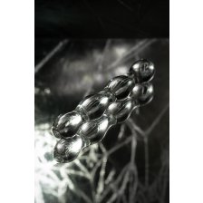 Двусторонний фаллоимитатор Sexus Glass, стекло, прозрачный