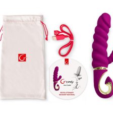 NEW! Потрясающий вибратор Gvibe Gcandy - Sweet Raspberry, 18 см