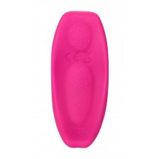 Клиторальный вибратор в трусики Jos Flirty, розовый