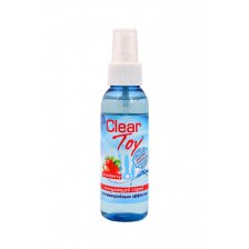 Очищающий спрей ''CLEAR TOYS STRAWBERRY'' с антимикробным эффектом, 100 мл