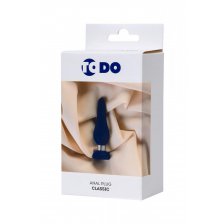 Анальная втулка ToDo by Toyfa Сlassic, синяя