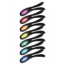 Вибромассажёр Flare Bunny от Toy Joy, 16 см, чёрный