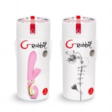 NEW! Вибратор с клиторальным отростком Gvibe – Grabbit, 18 см