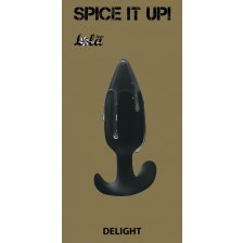 Анальная пробка Spice it up Delight Black
