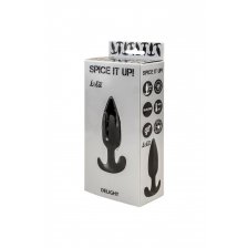Анальная пробка Spice it up Delight Black