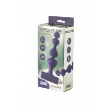 Анальная пробка с вибрацией Spice it up New Edition Excellence Ultraviolet