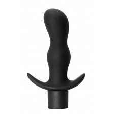 Анальная пробка с вибрацией Spice it up Satisfaction Black