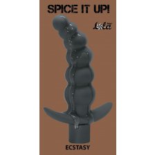 Анальная пробка с вибрацией Spice it up Ecstasy Dark Grey