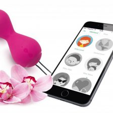 Тренажер Кегеля Gvibe Gballs 2 App розовый