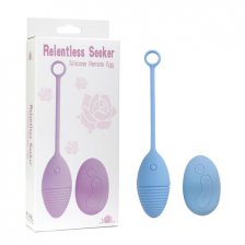 Виброяичко Relentless Seeker blue