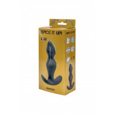 Анальная пробка Spice it up Fantasy Dark Grey