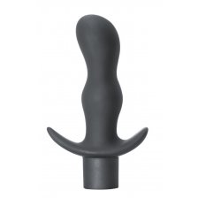 Анальная пробка с вибрацией Spice it up Satisfaction Dark Grey