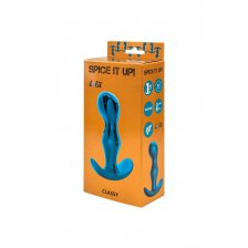 Анальная пробка Spice it up Classy Dark Aquamarine