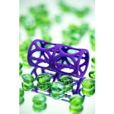 Насадка на пенис TOYFA A-TOYS фиолетовая, 7,5 см