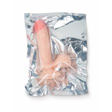 Brazzers - реалистичный фаллоимитатор с присоской, 20х4 см