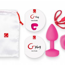 Gvibe Gkit - набор анальная пробка+кольцо
