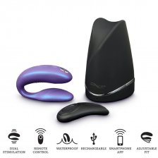 We-Vibe Sync Cosmic - Вибратор для пар,7.5х3.1 см