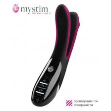 MYSTIM Вибратор с электростимуляцией Tingling Aparte eStim черный