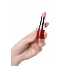 Вибромассажер A-Toys by TOYFA Lipstick, ABS пластик, красный