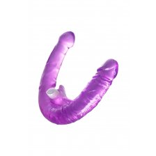 Фаллоимитатор двусторонний с вибропулей TOYFA Double Dildo with Vibro Bullet