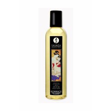 Масло для массажа Shunga Romance, натуральное, возбуждающее, с ароматом клубники и шампанского, 250 мл