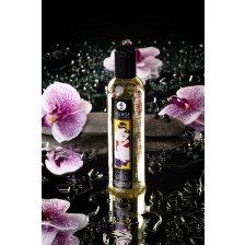 Масло для массажа Shunga Romance, натуральное, возбуждающее, с ароматом клубники и шампанского, 250 мл