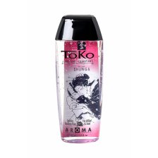 Лубрикант Shunga Toko Aroma на водной основе, со вкусом клубники и шампанского, 165 мл