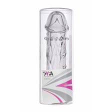 Насадка TOYFA, TPE, прозрачный, 12, 5 см