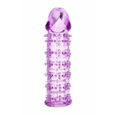 Насадка TOYFA, TPE, фиолетовый, 12, 5 см