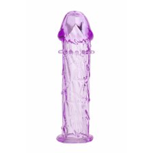 Насадка TOYFA, TPE, фиолетовый, 12, 5 см