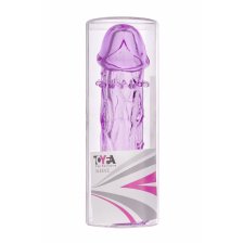 Насадка TOYFA, TPE, фиолетовый, 12, 5 см