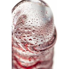 Нереалистичный фаллоимитатор Sexus Glass, стекло, прозрачный, 16 см
