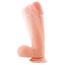 Реалистичный фаллоимитатор TOYFA RealStick Elite DILDO, TPR, телесный, 23,5 см