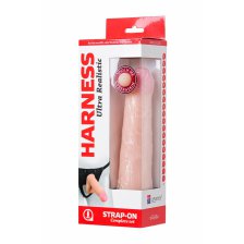 Страпон на креплении LoveToy с поясом Harness, 17,5 см