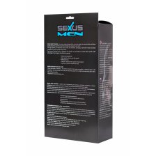 Помпа для пениса Sexus Men Training, вакуумная, механическая, с манометром, ABS пластик, чёрный, 29 см