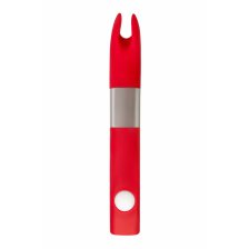 Вибратор клиторальный 4Gb USB памяти, 7 режимов вибрации, красный