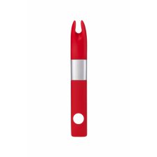Вибратор клиторальный 4Gb USB памяти, 7 режимов вибрации, красный