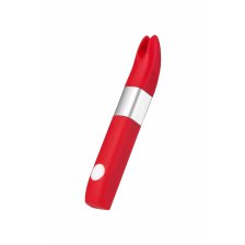 Вибратор клиторальный 4Gb USB памяти, 7 режимов вибрации, красный