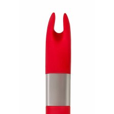 Вибратор клиторальный 4Gb USB памяти, 7 режимов вибрации, красный