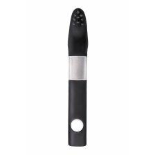 Вибратор клиторальный 8Gb USB памяти, 7 режимов вибрации, черный