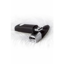 Вибратор клиторальный 8Gb USB памяти, 7 режимов вибрации, черный