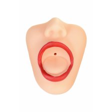Мастурбатор реалистичный TOYFA Juicy Pussy Juicy Lips, рот, TPR, телесный, 12,6 см