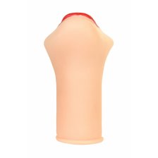 Мастурбатор реалистичный TOYFA Juicy Pussy Juicy Lips, рот, TPR, телесный, 12,6 см