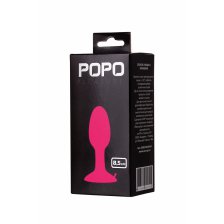 Анальная втулка TOYFA POPO Pleasure со стальным шариком внутри