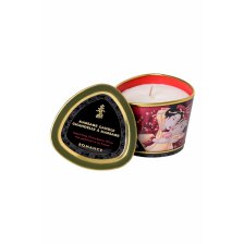 Массажное аромамасло Shunga Romance с ароматом клубники и шампанского, 170 мл