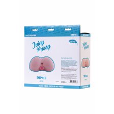 Мастурбатор реалистичный TOYFA Juicy Pussy Sophie с вибрацией , вагина и анус, TPR, 17 см